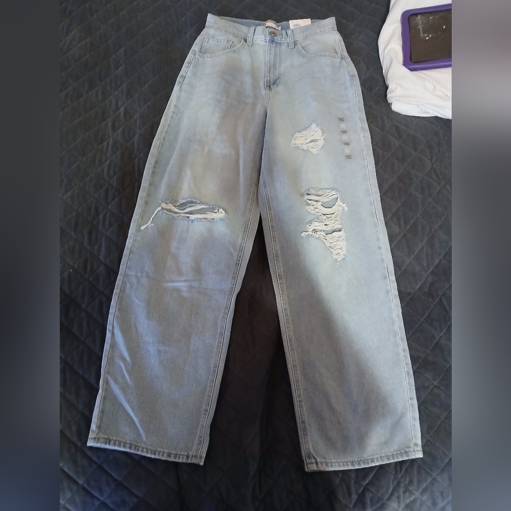 SO Jeans from target highest rise baggy jeans